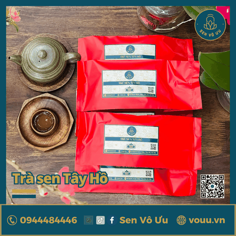 Trà sen Tây Hồ khô | Sen Vô Ưu