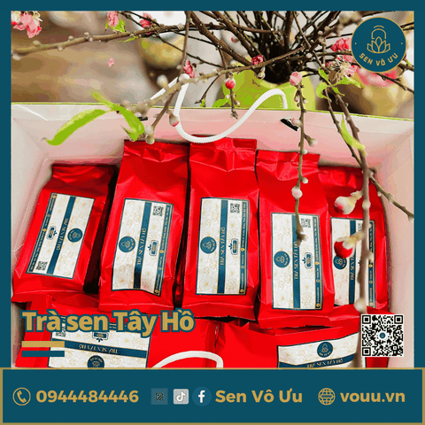 Trà sen Tây Hồ khô | Sen Vô Ưu
