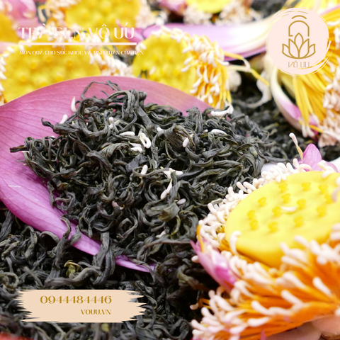 5 bông trà ướp bông sen Hồ Tây