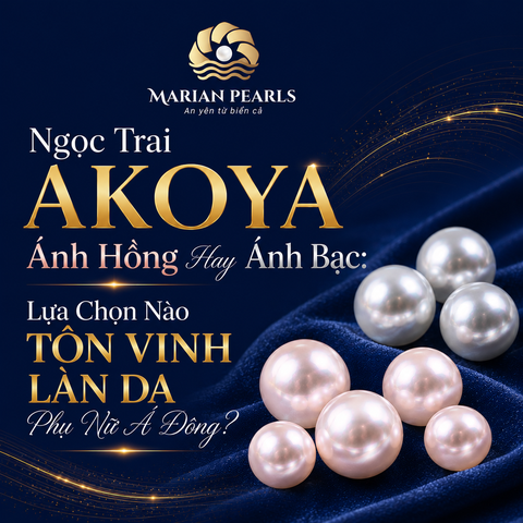 Ngọc Trai Akoya Ánh Hồng Hay Ánh Bạc: Lựa Chọn Nào Tôn Vinh Làn Da Phụ Nữ Á Đông?