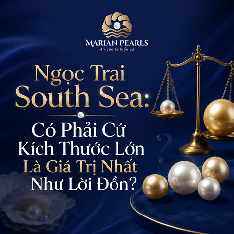 Ngọc Trai South Sea: Có Phải Cứ Kích Thước Lớn Là Giá Trị Nhất Như Lời Đồn?