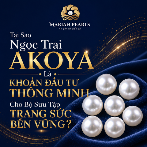 Tại Sao Ngọc Trai Akoya Là Khoản Đầu Tư Thông Minh Cho Bộ Sưu Tập Trang Sức Bền Vững?