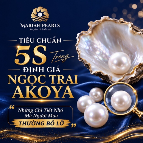 Tiêu Chuẩn 5S Trong Định Giá Ngọc Trai Akoya: Những Chi Tiết Nhỏ Mà Người Mua Thường Bỏ Lỡ