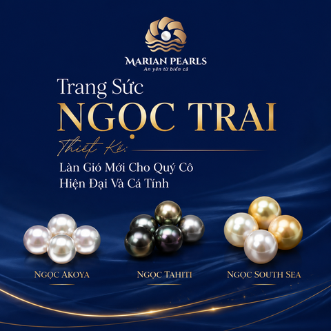 Trang Sức Ngọc Trai Thiết Kế: Làn Gió Mới Cho Quý Cô Hiện Đại Và Cá Tính