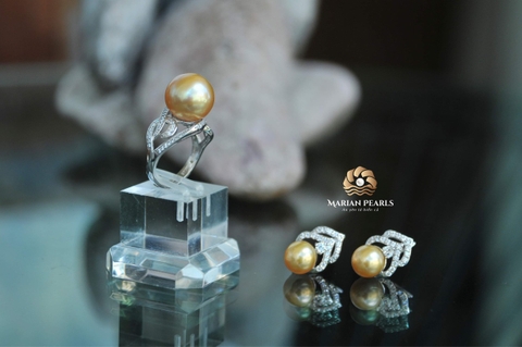 Bộ Trang Sức Ngọc Trai 