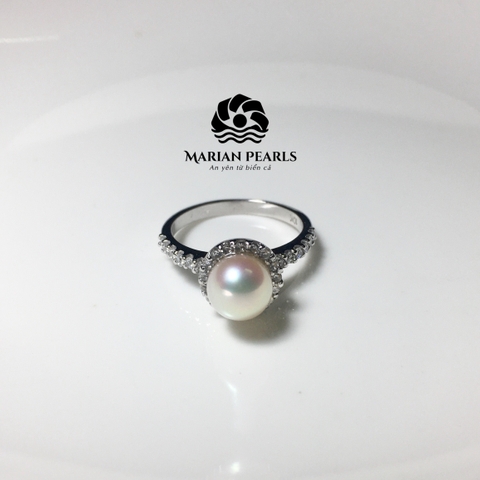 Nhẫn Ngọc Trai Akoya