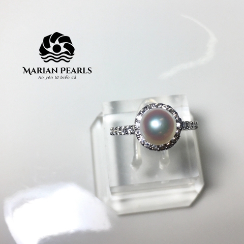 Nhẫn Ngọc Trai Akoya