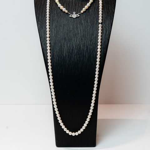 Vòng Cổ Ngọc Trai Akoya Trái Tim Biển Cả