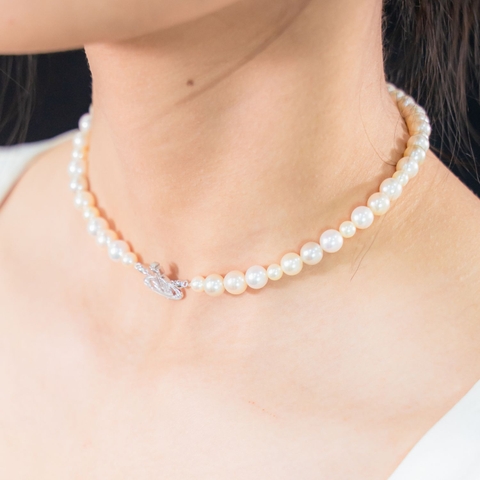 Vòng Cổ Ngọc Trai Akoya Tinh Hoa Biển