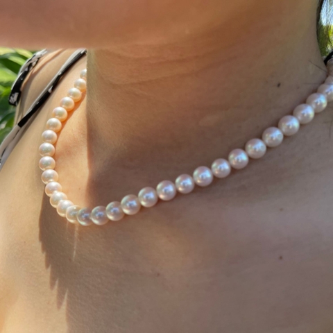 Vòng Cổ Ngọc Trai Akoya
