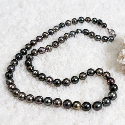 Vòng Cổ Ngọc Trai Tahiti Biển Khơi Huyền Ảo