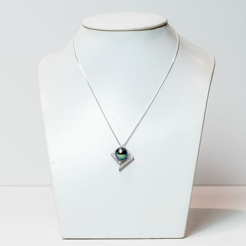 Dây Chuyền Ngọc Trai Tahiti Lấp Lánh Đại Dương