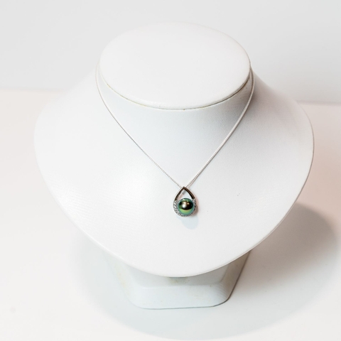 Dây Chuyền Ngọc Trai Huyền Diệu Tahiti