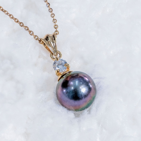 Dây Chuyền Ngọc Trai Tahiti Dấu Ấn Thời Gian