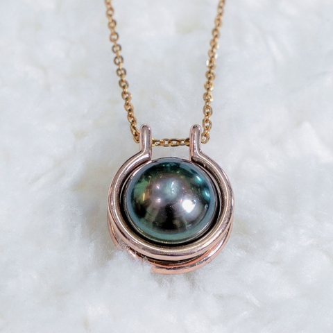 Dây Chuyền Ngọc Trai Tahiti Huyền Thoại Biển Cả