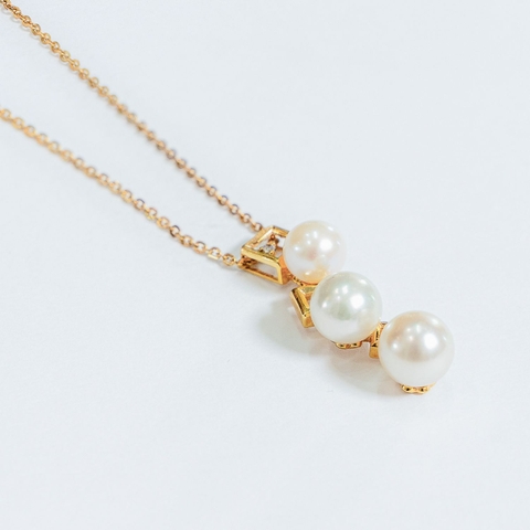 Dây Chuyền Ngọc Trai Akoya Tinh Thần Biển Cả