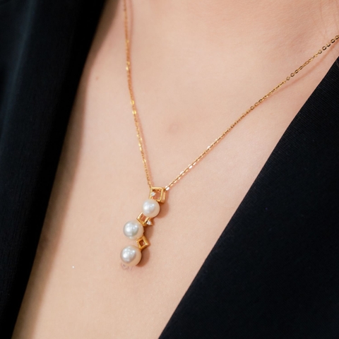 Dây Chuyền Ngọc Trai Akoya Tinh Thần Biển Cả