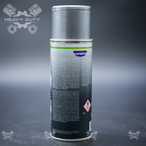 Xịt Vệ Sinh Dàn Lạnh Ô Tô Presto Air Conditioning Cleaner 400ml Dạng Bọt Cao Cấp | Diệt Khuẩn, Khử Mùi, Làm Sạch Chuyên Sâu