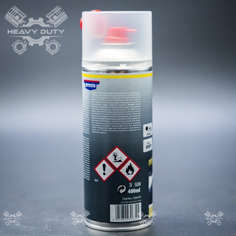 Presto 306345 Xịt Dưỡng Ron Cao Su Nhựa Cao Cấp Chịu Nhiệt Cao -  Silicone Spray High Temp +200°C