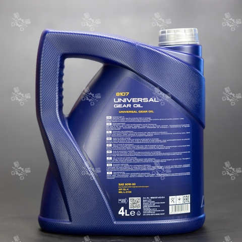 Nhớt Hộp Số Sàn Đa Năng Cao Cấp - MANNOL 8107 Universal 80W-90 GL-4