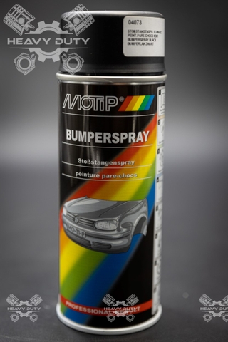 Sơn Nhựa Đen Độ Bền 5 Năm - Motip Bumper Spray Paint [04073]
