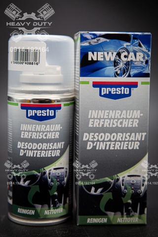 Khử Mùi Diệt Khuẩn - Presto Air Con Fresh [Hà Lan] [150ML] [6 Mùi Hương]