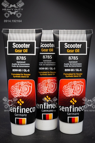Senfineco 8785 Nhớt Láp Hộp Số Semi Synthetic - Scooter Gear Oil 80W-90/GL-5 [120ML]