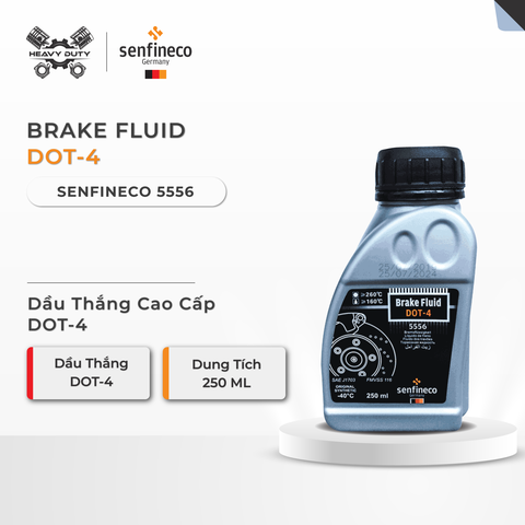 Dầu Thắng Cao Cấp - Brake Fluid Dot 4 Senfineco 5556/5557 [250ML/500ML]