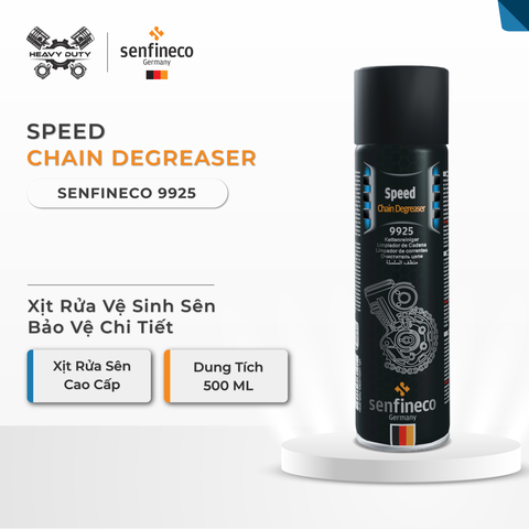 Senfineco 9925 Xịt Rửa Sên Bọt Tuyết - Speed Chain Degreaser [500ML]