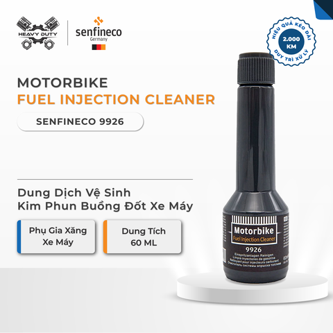 Senfineco 9926 - Dung Dịch Vệ Sinh Buồng Đốt, Kim Phun Xe Máy Cao Cấp | Motorbike Fuel Injection Cleaner