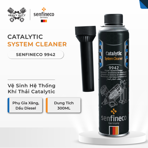 Senfineco 9942 Dung Dịch Vệ Sinh Hệ Thống Khí Thải - Catalytic System Cleaner [300ml]