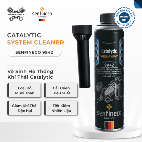 Senfineco 9942 Dung Dịch Vệ Sinh Hệ Thống Khí Thải - Catalytic System Cleaner [300ml]