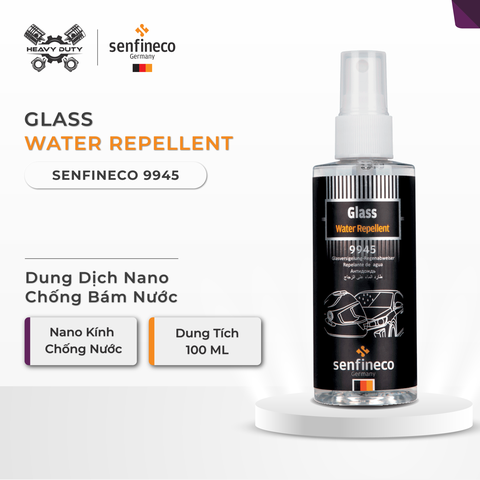 Senfineco 9945 Dung Dịch Nano Chống Bám Nước - Glass Water Repellent [100ML]