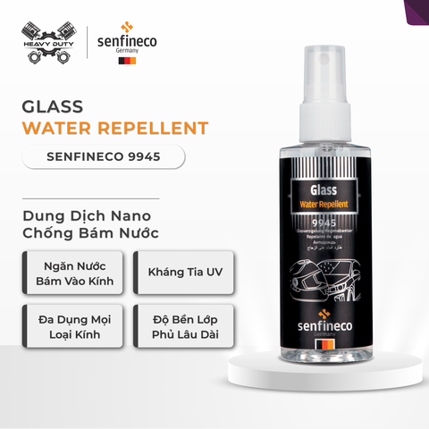 Senfineco 9945 Dung Dịch Nano Chống Bám Nước - Glass Water Repellent [100ML]