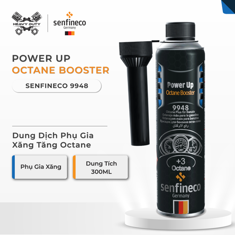 Senfineco 9948 - Phụ Gia Xăng Tăng Octane - Power Up Octane Booster 300ml