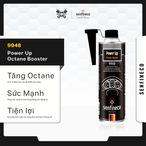 Senfineco 9948 - Phụ Gia Xăng Tăng Octane - Power Up Octane Booster 300ml