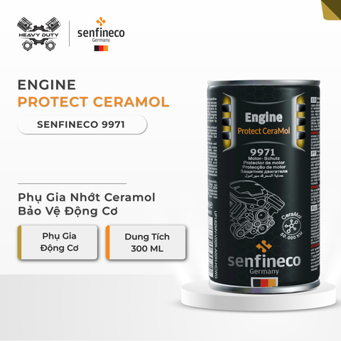 Senfineco 9971 Phụ gia Nhớt Bảo Vệ Đông Cơ - Engine Protector Ceramol