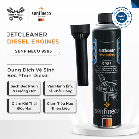 Senfineco 9985 Dung Dịch Vệ Sinh Béc Phun Diesel | Tăng Hiệu Suất Động Cơ, Giảm Khí Thải