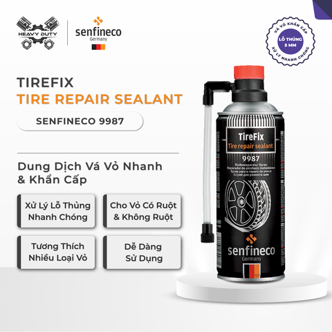 Senfineco 9987 Dung Dịch Vá Vỏ Nhanh - TireFix Tire Repair Sealant