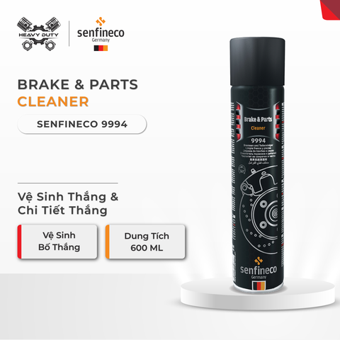 Senfineco 9994 Vệ sinh thắng đĩa và chi tiết thắng - Brake & Part Cleaner [600ML]