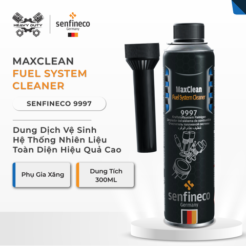 Senfineco MaxClean Fuel System Cleaner 9997 - Dung Dịch Vệ Sinh Hệ Thống Nhiên Liệu Máy Xăng Hiệu Quả Cao