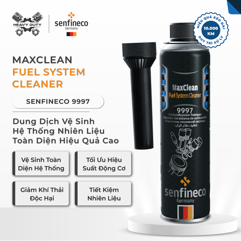 Senfineco MaxClean Fuel System Cleaner 9997 - Dung Dịch Vệ Sinh Hệ Thống Nhiên Liệu Máy Xăng Hiệu Quả Cao