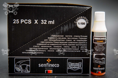 Senfineco 9964 - Nước Rửa Kính Đậm Đặc Cao Cấp - Windshield Cleaner 1:100 Concentrate 32ml