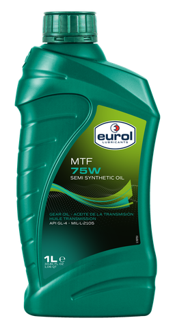 Eurol MTF 75W GL-4  | WSS-M2C200-D2 | MB 235.73– Dầu hộp số sàn bán tổng hợp, sang số mượt & hỗ trợ tiết kiệm nhiên liệu | Heavy Duty