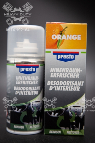 Khử Mùi Diệt Khuẩn - Presto Air Con Fresh [Hà Lan] [150ML] [6 Mùi Hương]