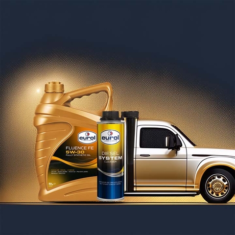 Dung dịch vệ sinh hệ thống nhiên liệu diesel - Eurol Diesel System Cleaner E802493 | Tăng hiệu suất động cơ