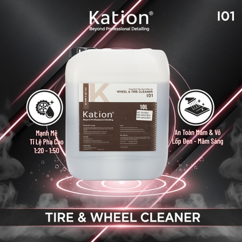 Kation I01 – Tire & Wheel Cleaner | Dung Dịch Vệ Sinh Lốp & Mâm Xe Siêu Hiệu Quả, An Toàn, Thân Thiện Với Môi Trường