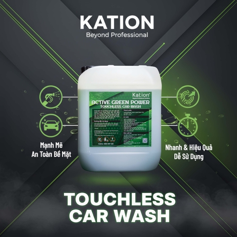 Dung Dịch Rửa Xe Không Chạm Ô Tô Kation F01 – Touchless Car Wash Shampoo | Active Green Power