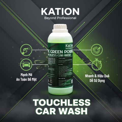 Dung Dịch Rửa Xe Không Chạm Ô Tô Kation F01 – Touchless Car Wash Shampoo | Active Green Power