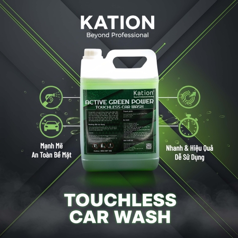 Dung Dịch Rửa Xe Không Chạm Ô Tô Kation F01 – Touchless Car Wash Shampoo | Active Green Power